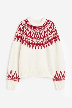 Jacquard-knit Sweater | H&M (US + CA)