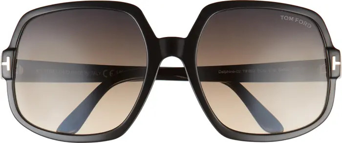 Delphine 60mm Gradient Sunglasses | Nordstrom Rack