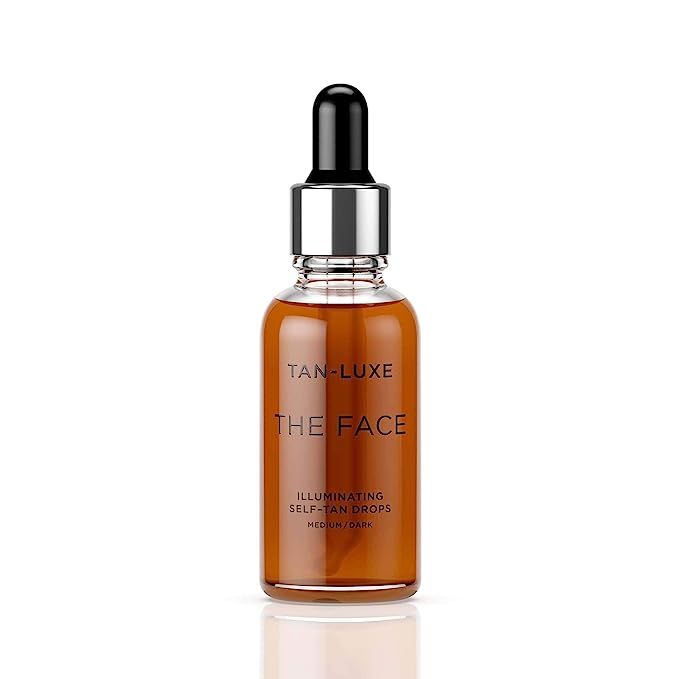 Tan-Luxe The Face Illuminating Self-Tan Drops Medium/Dark 30 ML (1 OZ) | Amazon (US)