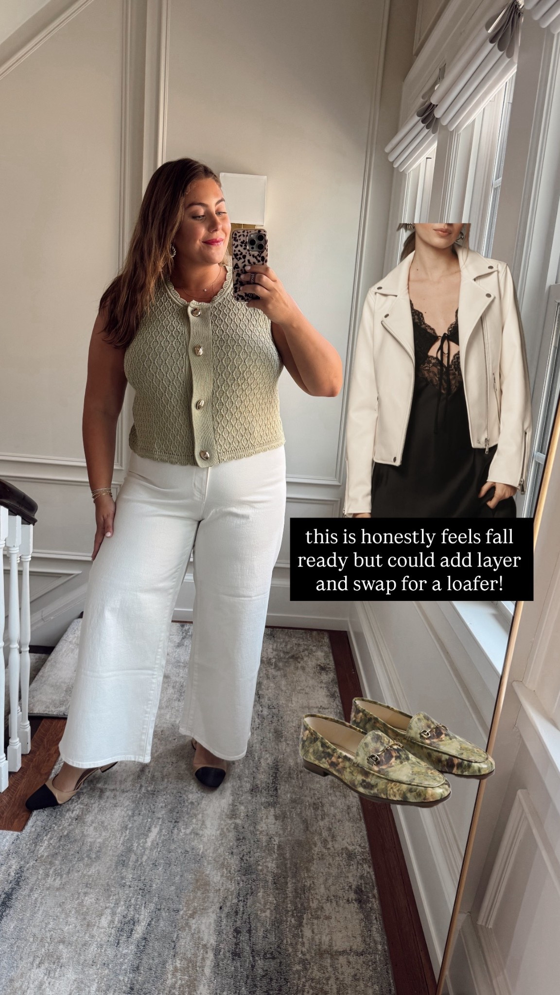 Wearing size 1X in vest & 18 in jeans. 

#LTKSeasonal #LTKStyleTip #LTKPlusSize