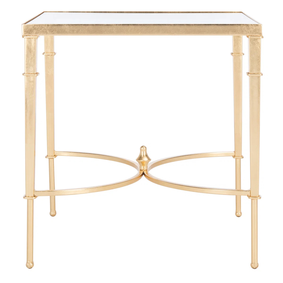 Guadelupe Glass Tray Top End Table | Wayfair North America