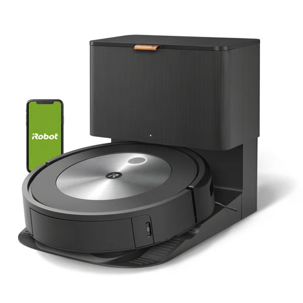 iRobot® Roomba® j7+ (7550) Wi-Fi® Connected Self-Emptying Robot Vacuum | Wayfair North America
