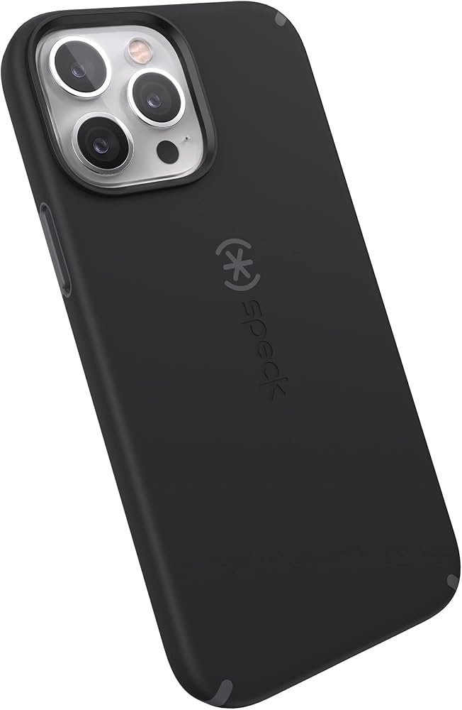 Speck Products CandyShell Pro iPhone 13 Pro Max/ 12 Pro Max Case, Black/Slate Grey | Amazon (US)