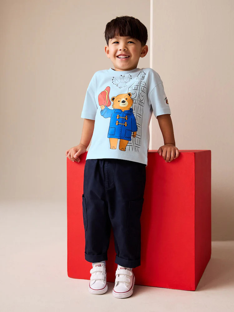 Blue Paddington Bear Short Sleeve T-Shirt (3mths-8yrs) | Next US