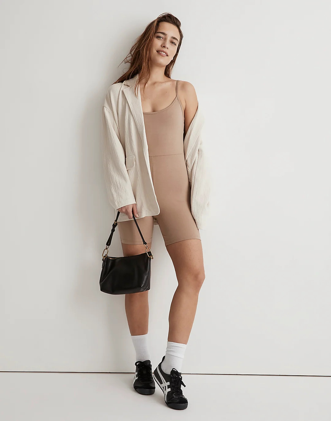 MWL Knit Biker Unitard: Botanical Dye Edition | Madewell