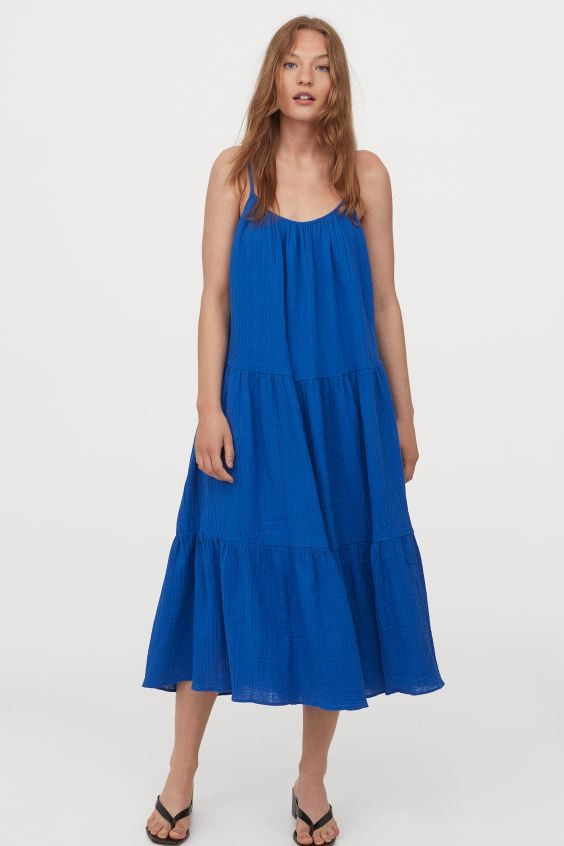 Crinkled Cotton Dress | H&M (US + CA)