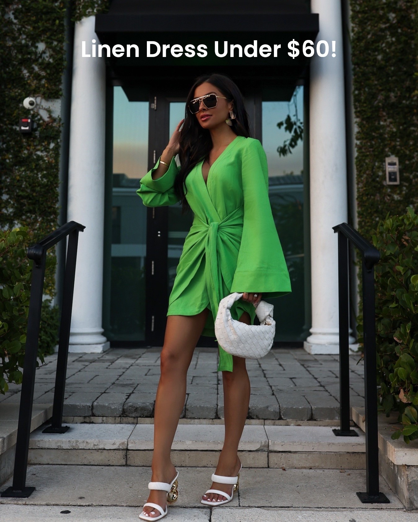 Vacation outfit for the beach
Revolve green linen dress on sale and under $60


#LTKTravel #LTKSaleAlert #LTKPetite