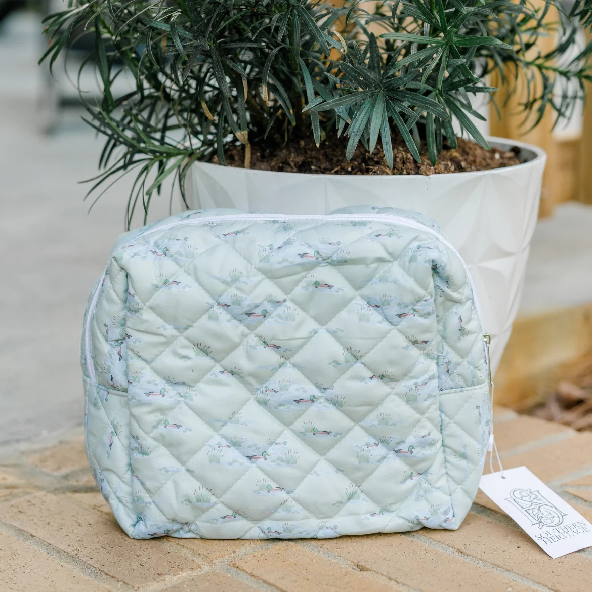 Duck Marshland Quilted Toiletry Bag | Southern Heritage-Down Olustee