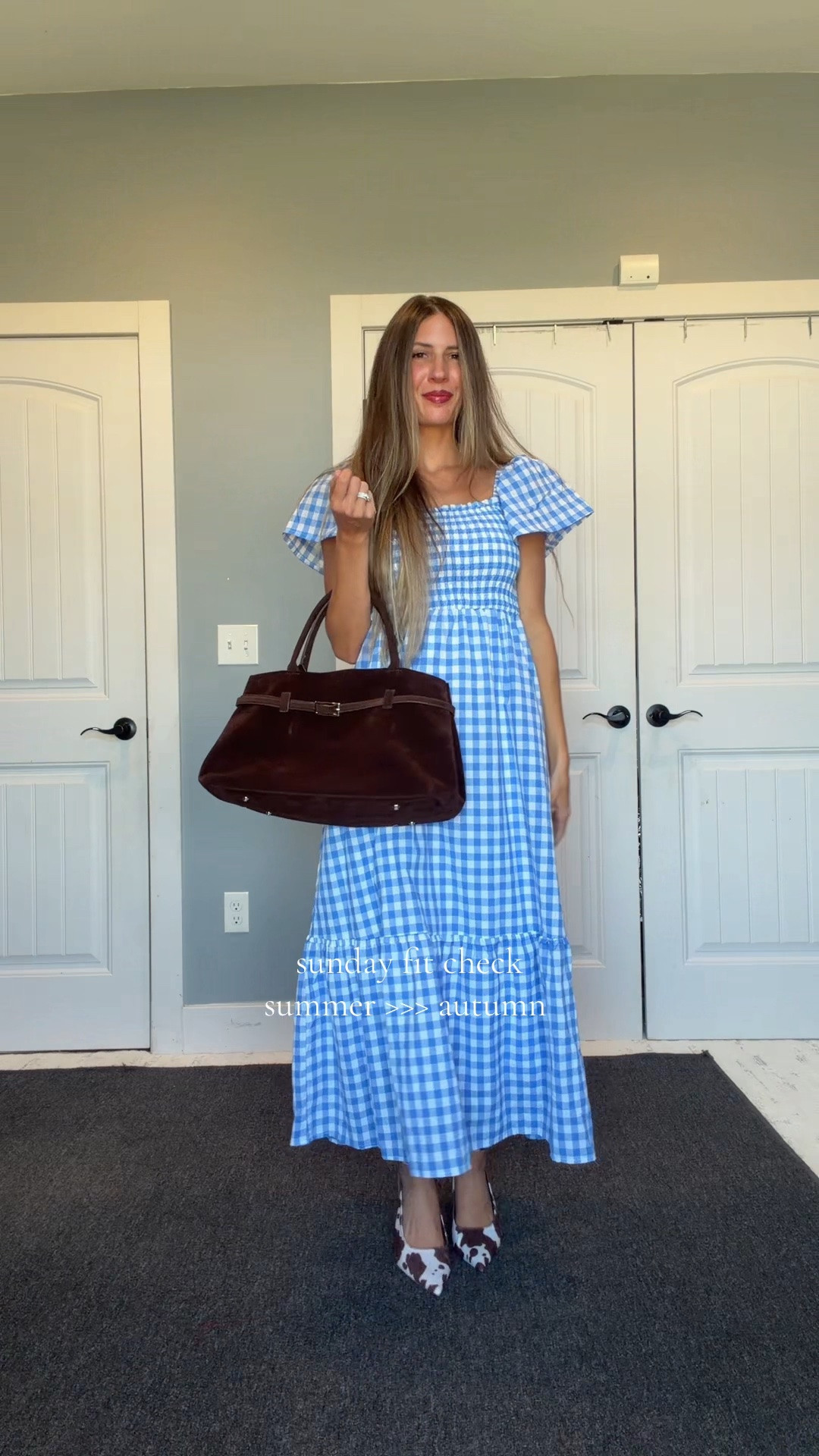 Love the blues and browns together 🤎💙

#LTKootd #LTKWorkwear #LTKSeasonal