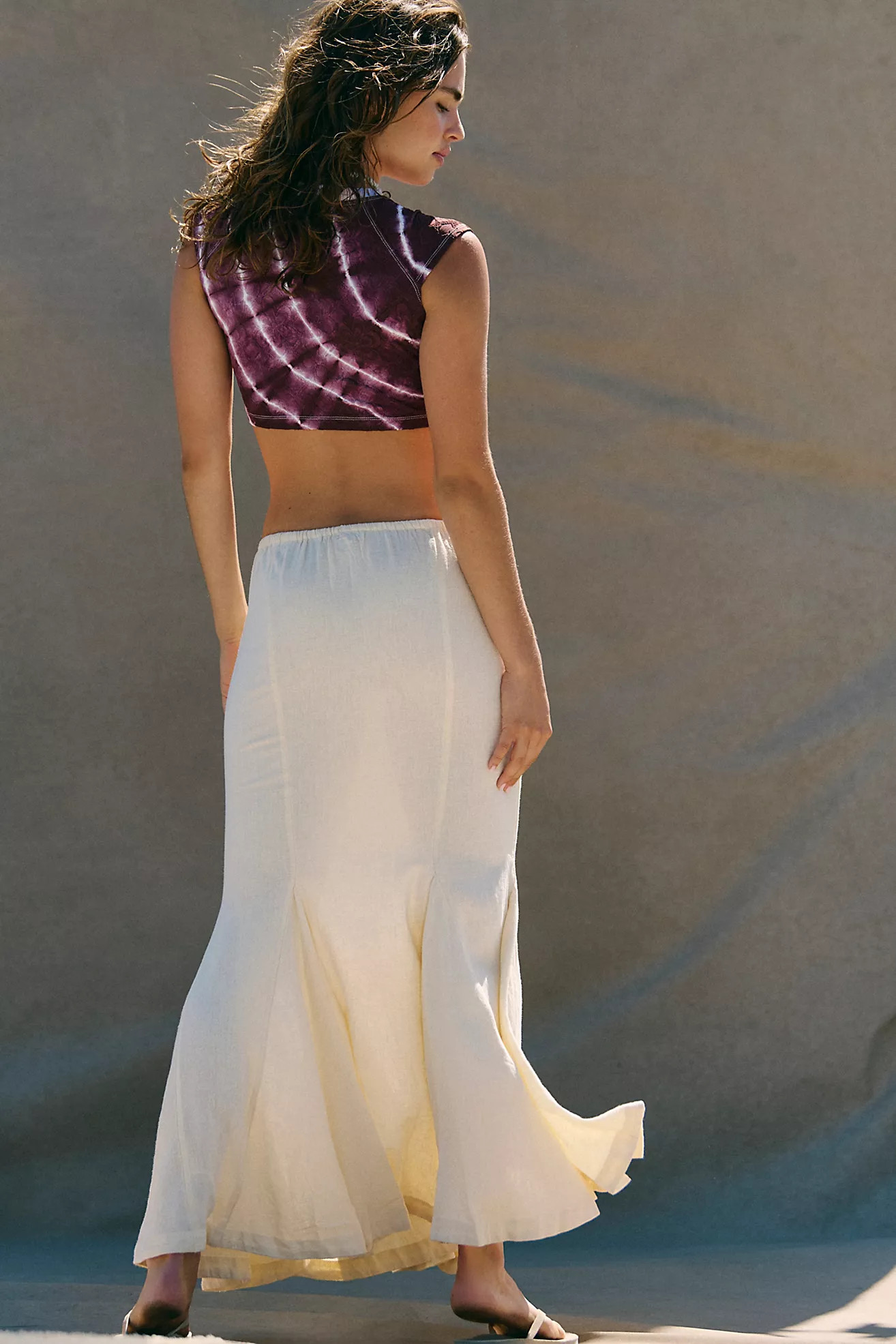 Mermaid Linen Maxi Skirt | Free People (Global - UK&FR Excluded)