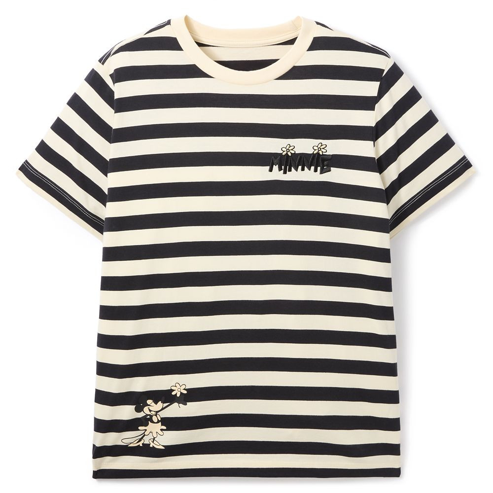 Minnie Mouse Striped T-Shirt for Women | Disney Store
