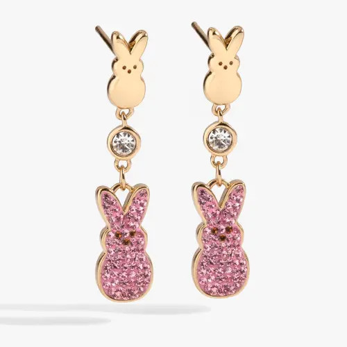 Alex and Ani Peeps® Statement Earrings in Pink at Nordstrom | Nordstrom