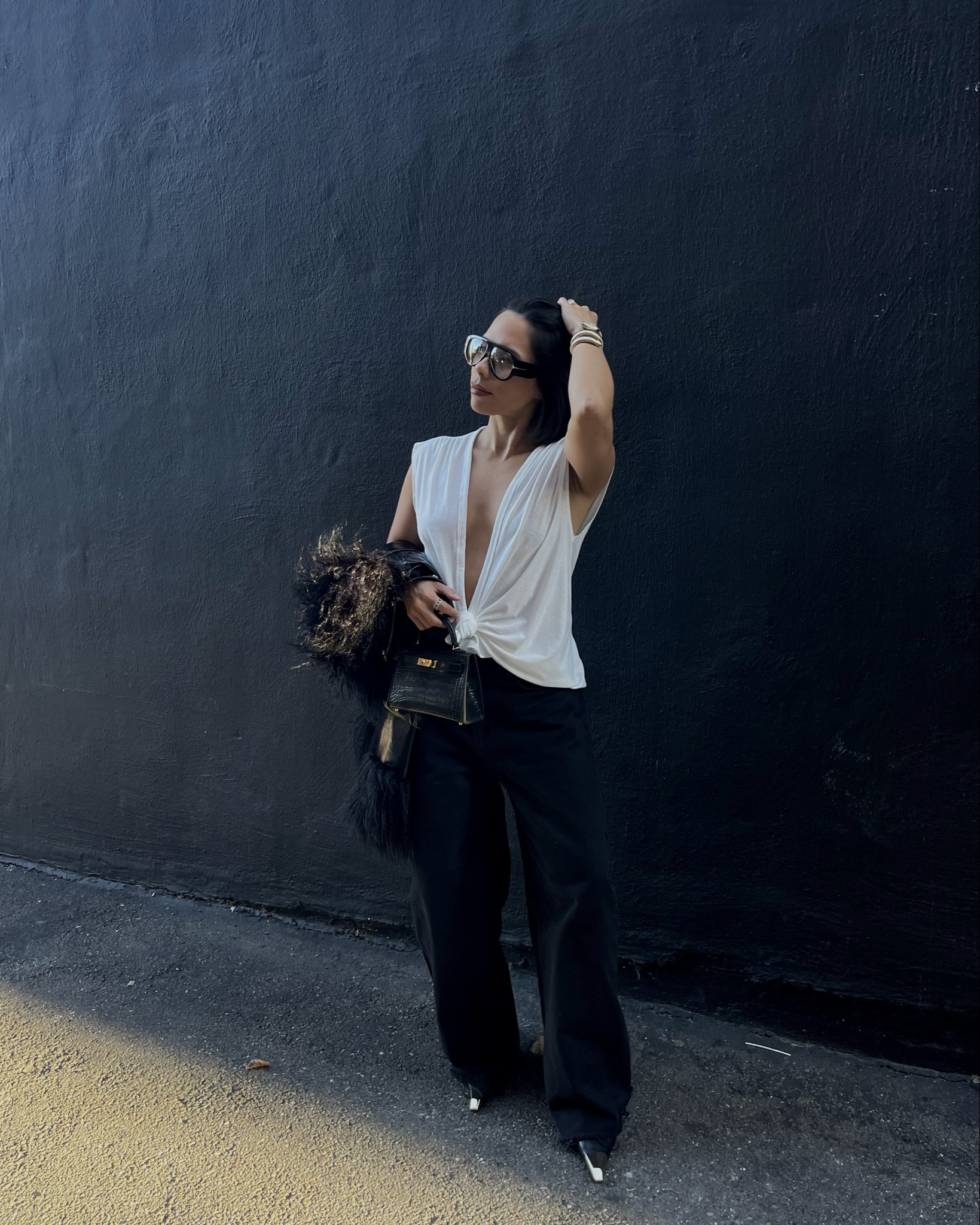 OOTN! My jeans are old from @triceboutique but I linked similar. I go up 1-2 sizes to get a baggy fit. 

#LTKPetite #LTKFindsUnder50 #LTKShoeCrush