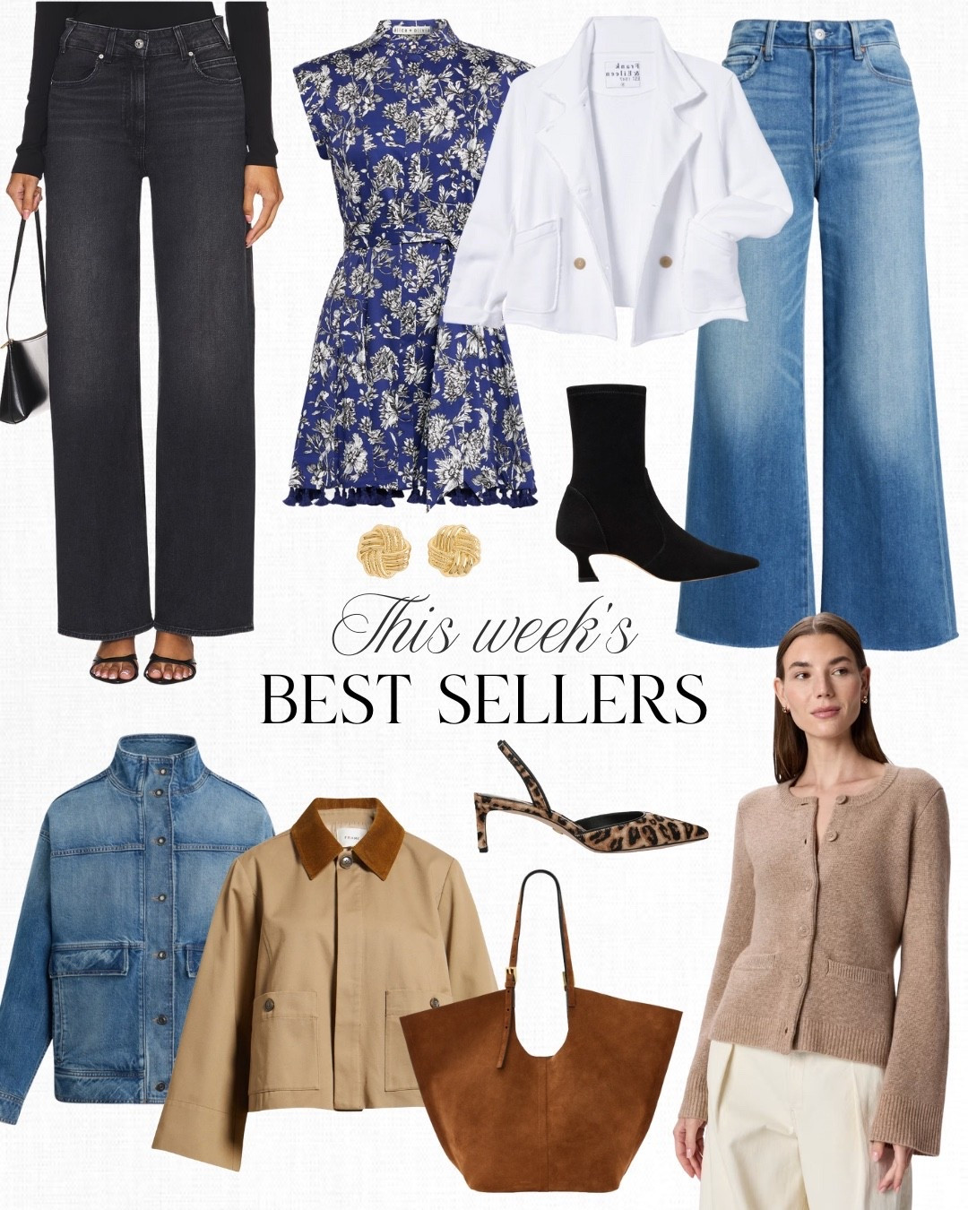 Barn jackets are one of the coolest pieces you can grab for fall! I'm in love with this trench style barn jacket that just came in from Frame… Plus I added a few more favorites below. It's almost sweater season and this Quince cardigan looks so flattering 😍 Regular and petite Paige Anessa jeans linked below!

#LTKxMadewell #LTKFindsUnder100 #LTKPetite