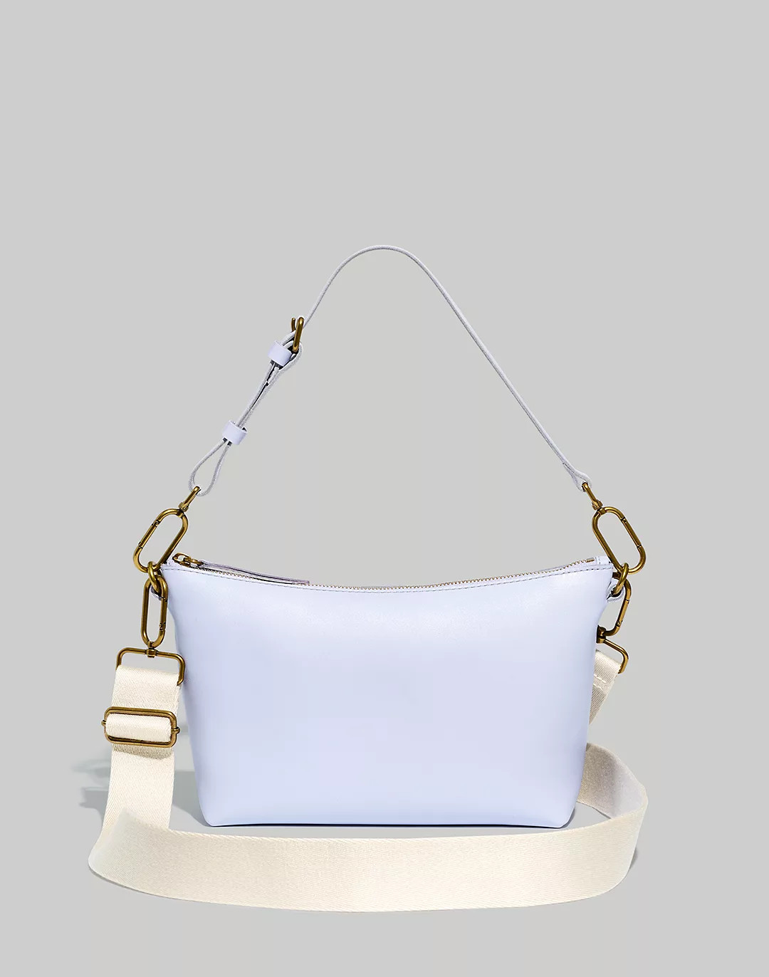 The Leather Carabiner Crossbody Sling Bag | Madewell