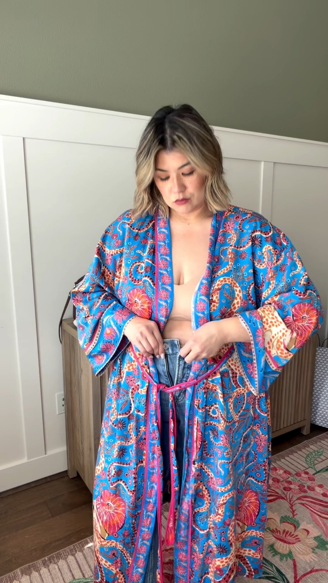 Styled my favorite barrel jeans @Spanx with five colorful spring tops. I’m wearing a size extra large petite in the jeans. I am 5’5” and typically wear a size 12/14 for reference. These jeans are some of the most comfortable pair I have. They’re stretchy but still have structure and smooth everything out.

#LTKMidsize #LTKOver40 #LTKSaleAlert