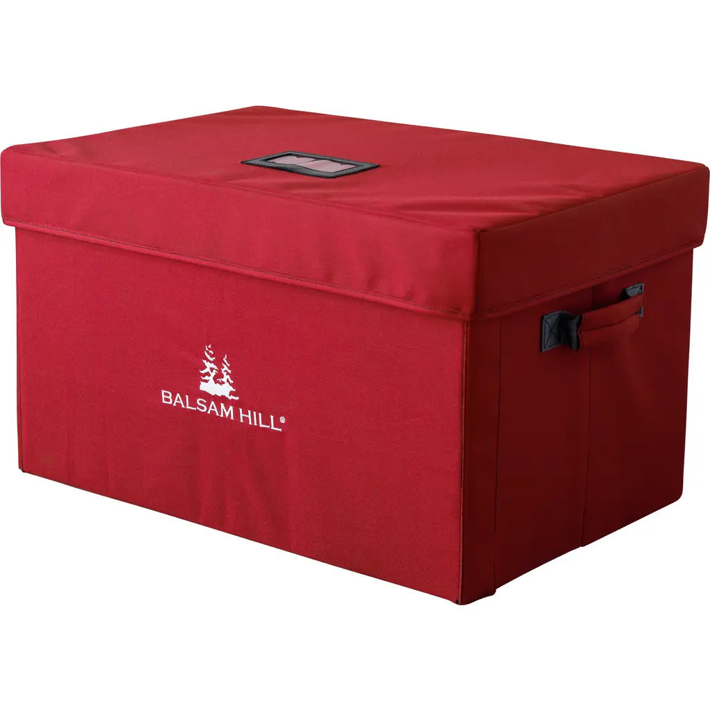 Balsam Hill Ornament Storage Box in Red at Nordstrom | Nordstrom