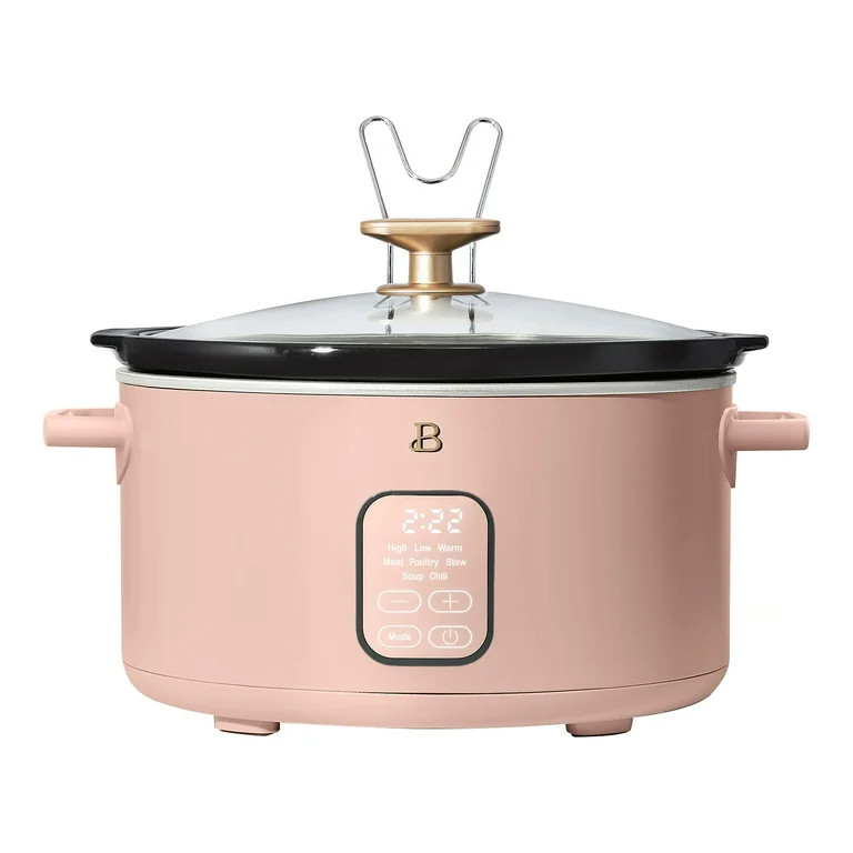 Beautiful 6 Qt Programmable Slow Cooker, Rose by Drew Barrymore | Walmart (US)