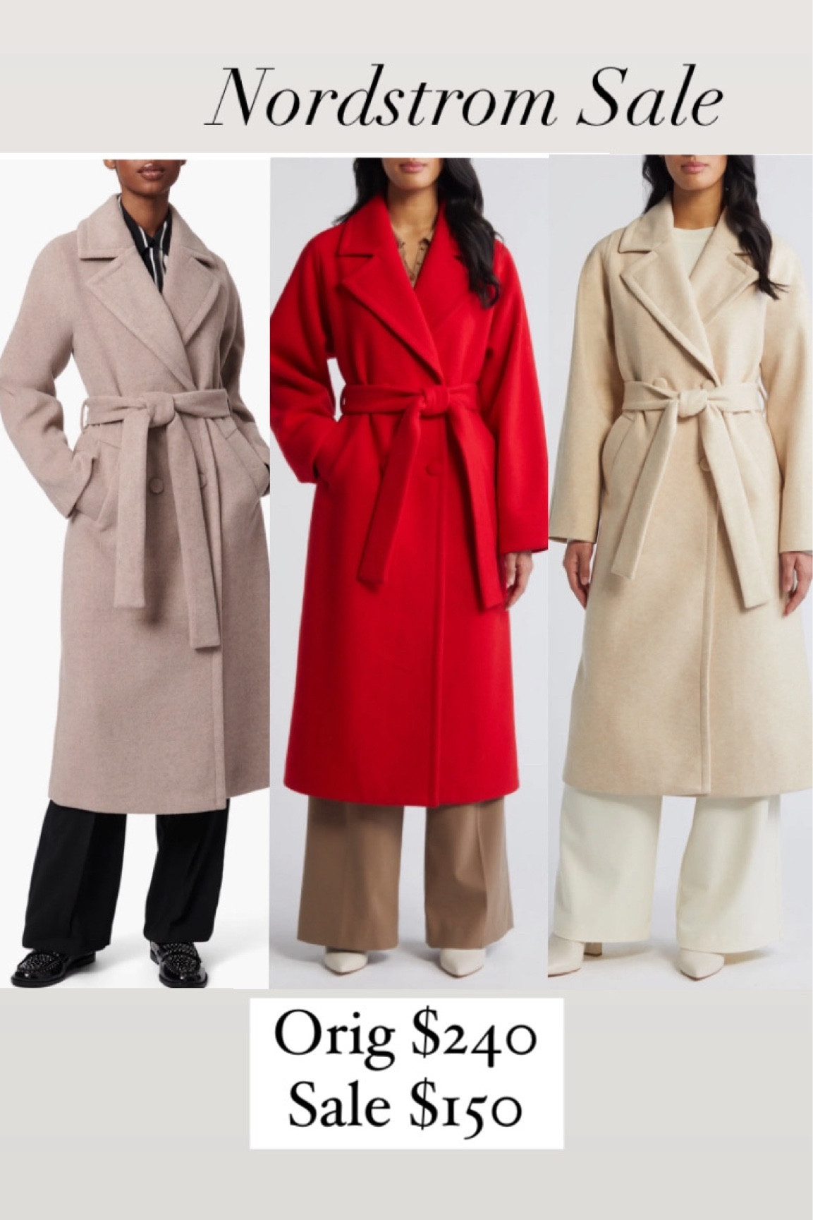 Nordstrom sale 
Nordstrom 
NSale 
Coat 


#LTKSaleAlert #LTKTravel #LTKStyleTip