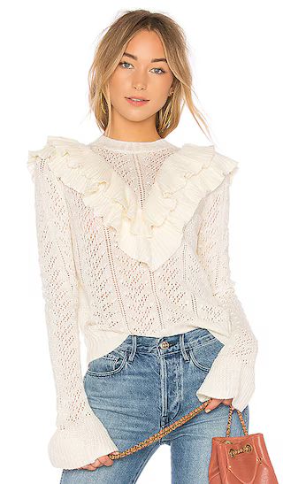 Tularosa Manny Sweater in Ivory | Revolve Clothing (Global)