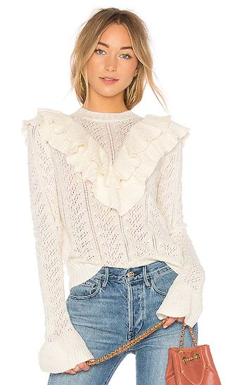 Manny Sweater in Ivory | Revolve Clothing (Global)