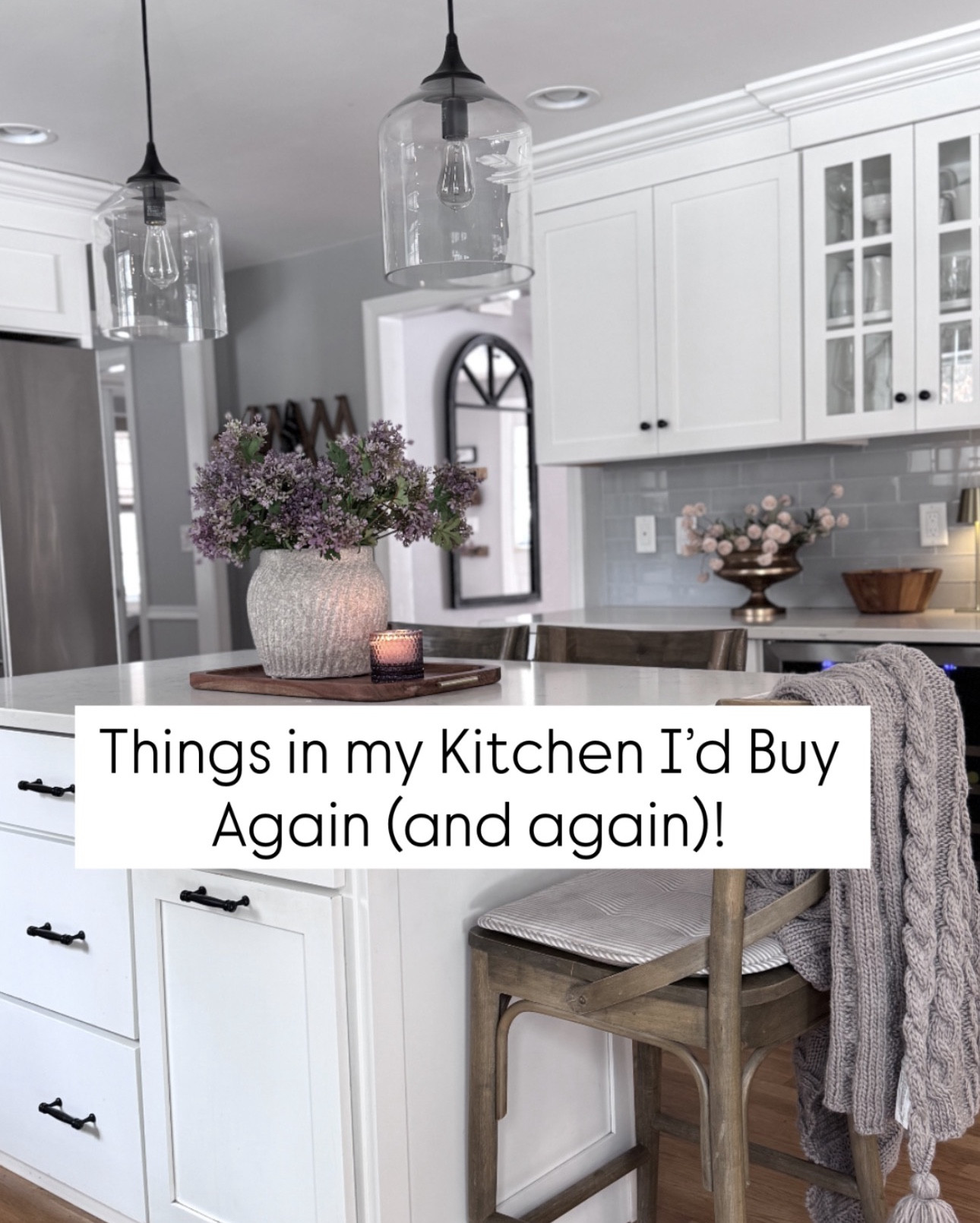 Sharing a few of my favorite kitchen products that I not only love, but would buy again (and again)! I think you’ll love them too! 

🔗🛒 Comment SHOP and I’ll DM you the links to everything. 

#myfavorite #kitchenproducts #kitchen #kitchendecor #homedecor 