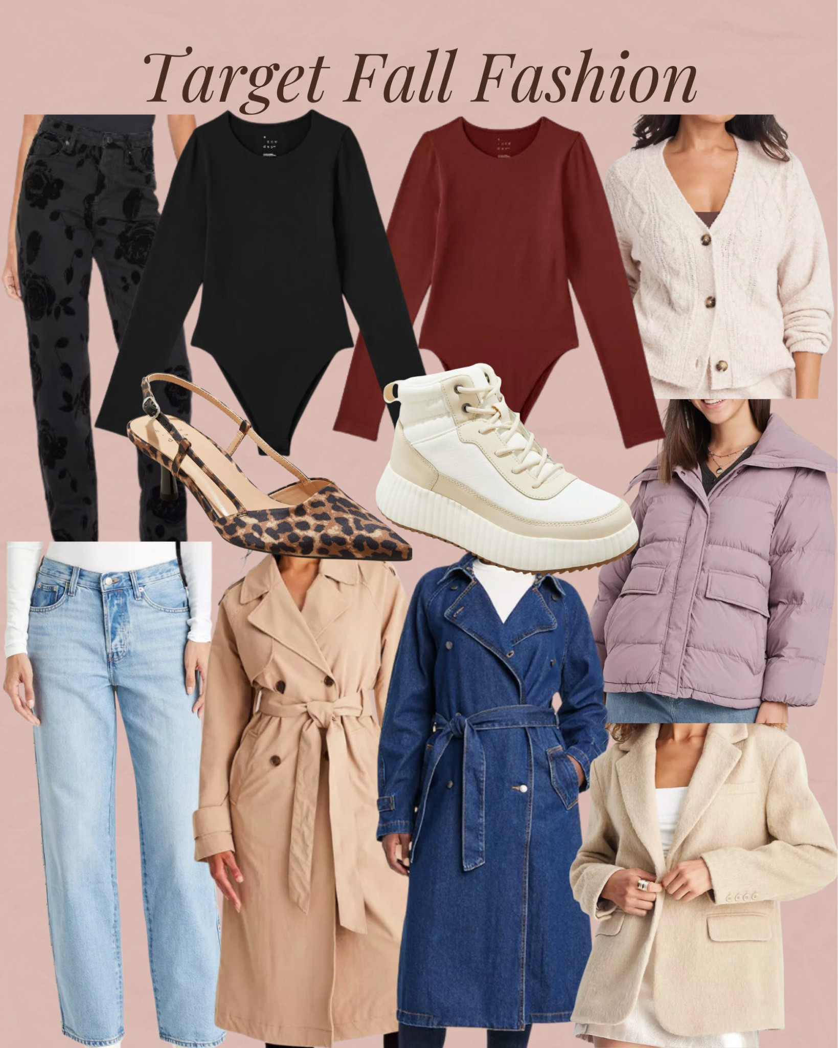 Target style. Target fashion. Trending. Best sellers. Viral. Denim. Jeans. Jacket. Trench. Bodysuit. Cardigan. Puffer coat. Floral. Affordable style  

#LTKStyleTip #LTKSeasonal #LTKFindsUnder100