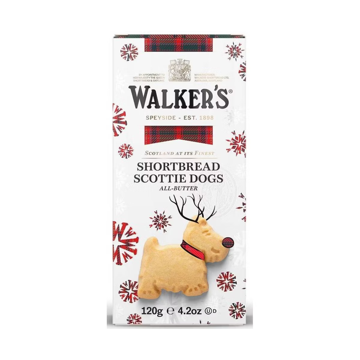 Walkers Festive Scottie Dogs -  4.4oz | Target