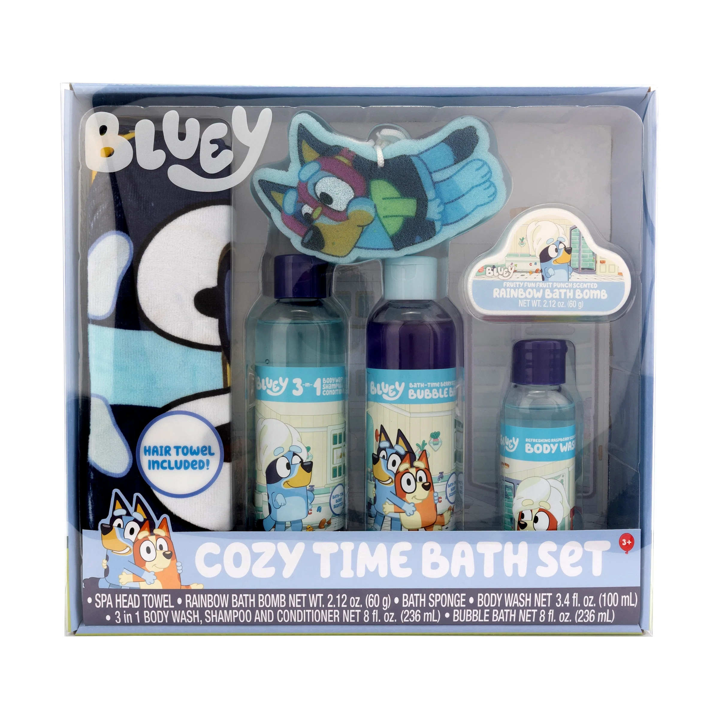Bluey Cozy Time Bath Set, 6 Pieces - Walmart.com | Walmart (US)