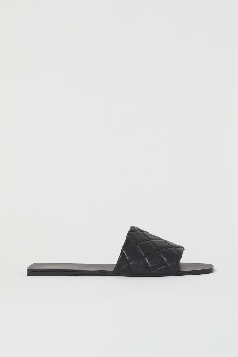Quilted slides | H&M (UK, MY, IN, SG, PH, TW, HK)