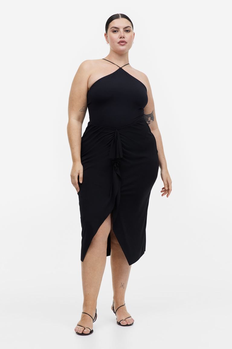 Gusset-panel Jersey Skirt | H&M (US)