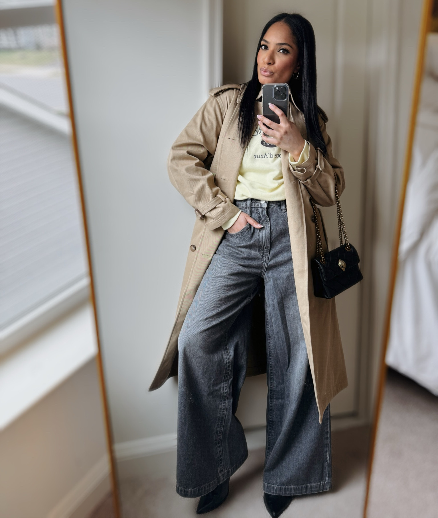 Trench coat
Spring fashion
Wide leg jeans
High waist jeans
Skater jeans


#LTKstyletip