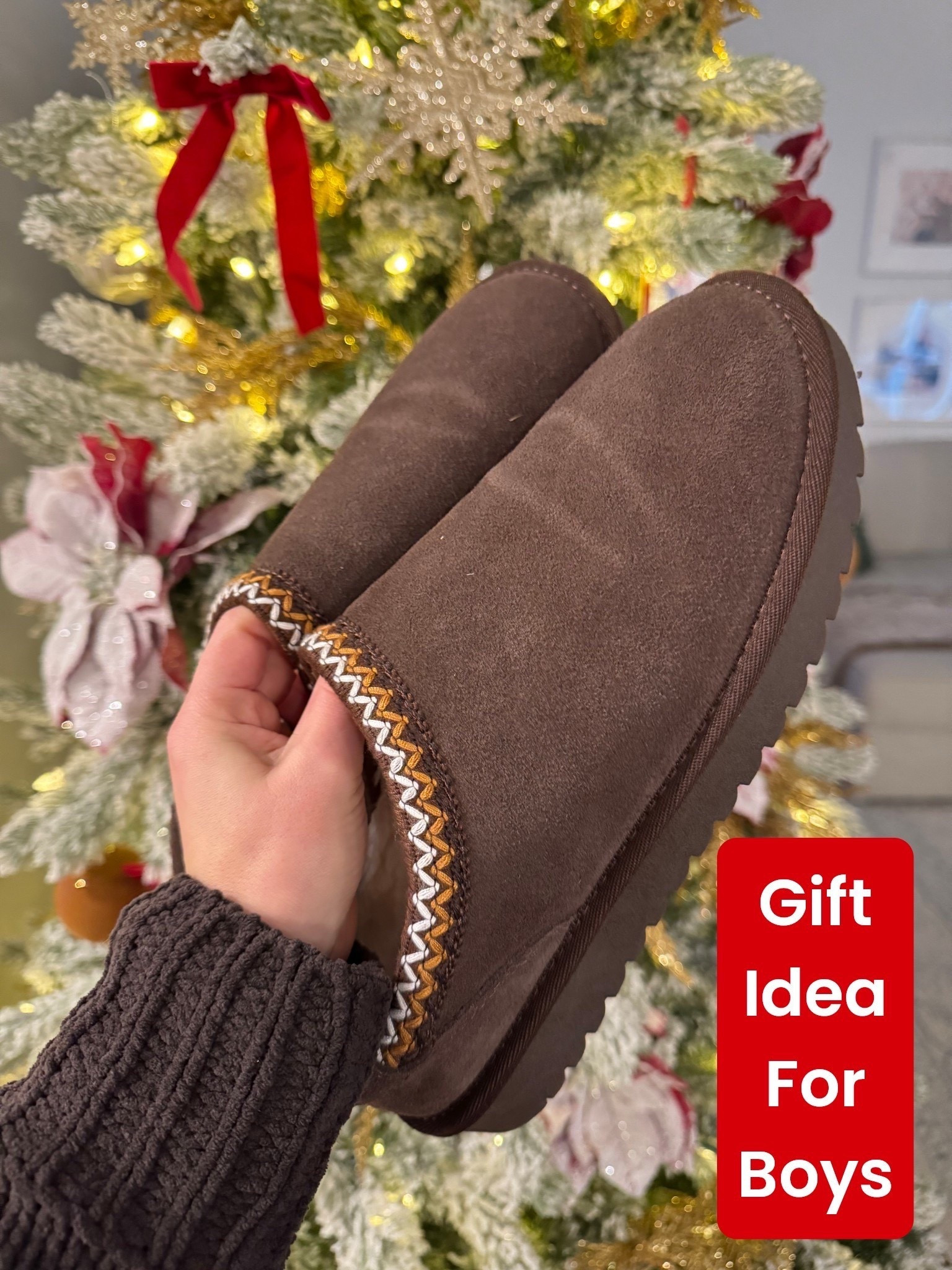 Gift idea for boys! Brayden LOVES these slippers! They have a regular sole, so he can wear them outside! 

Gifts for boys, gifts for him, slippers, Amazon 



#LTKHoliday #LTKFindsUnder100 #LTKGiftGuide