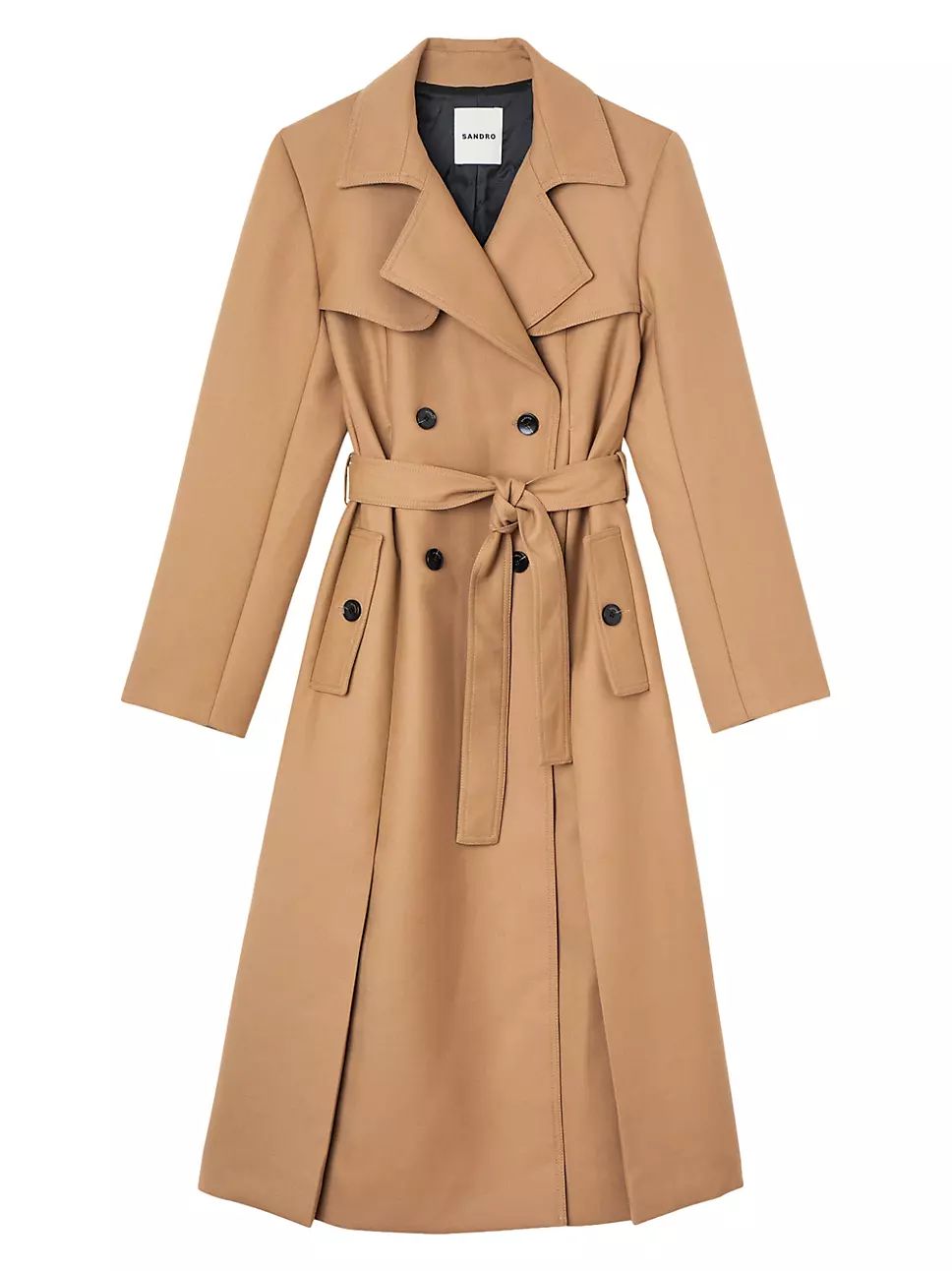Long Trench Style Coat | Saks Fifth Avenue