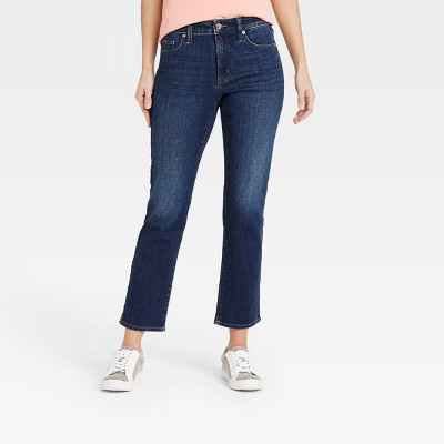 Women's High-Rise Slim Straight Fit Jeans - Universal Thread™ | Target