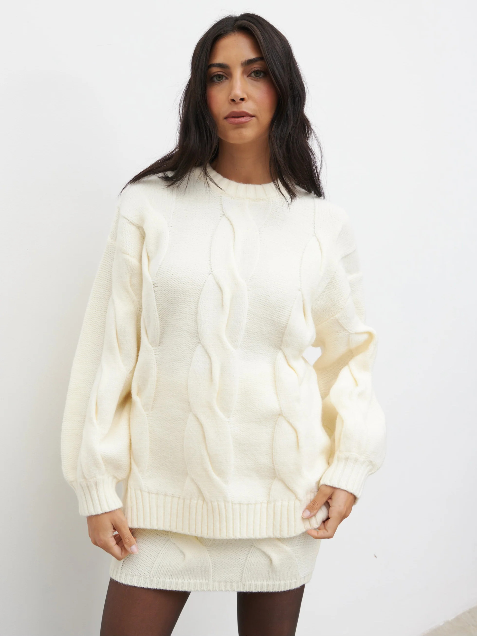 Atlantic Chunky Cable Knit Jumper | Pretty Lavish (UK)