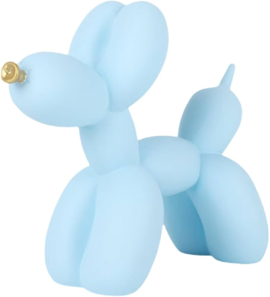 Vivid Graffiti Colorful Balloon Dog Figurine Ornament, Eye-catching Decoration for Living Room an... | Amazon (US)