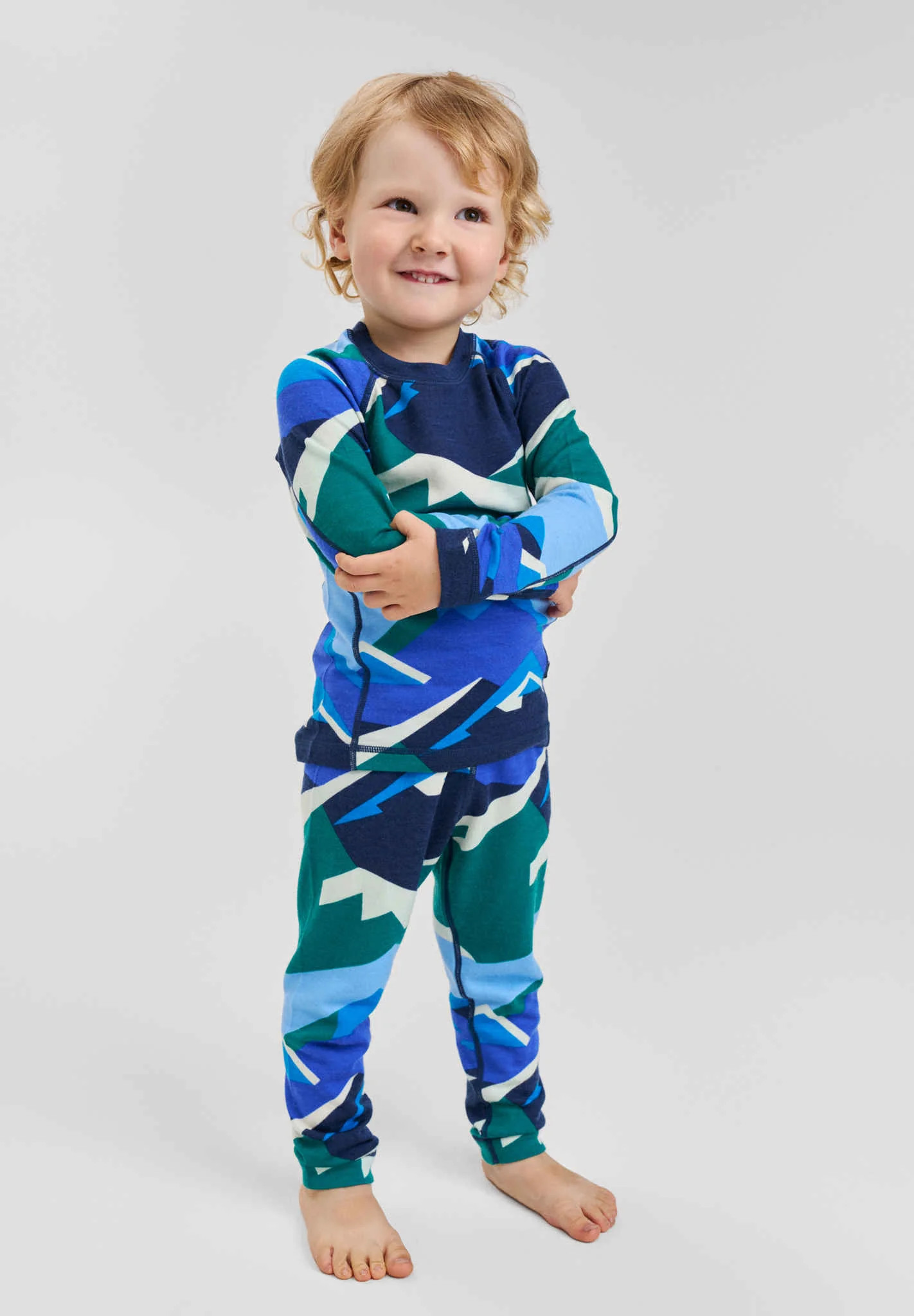 Reima Taitoa - Kids' Merino Wool & Lyocell Base Layer Set | Reima Oy