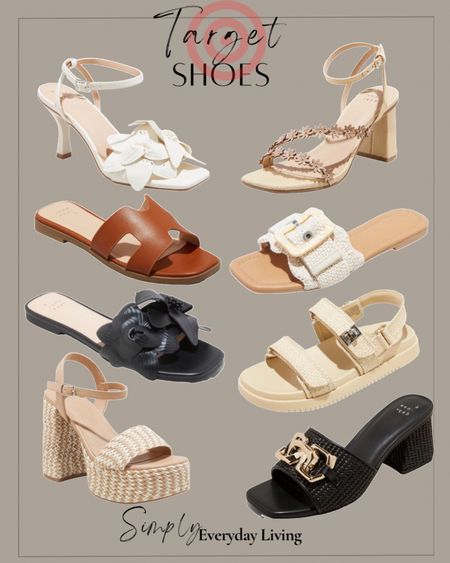 Target shoes, heels, summer sandals, spring shoes 

#LTKSpringSale #LTKfindsunder50 #LTKsalealert