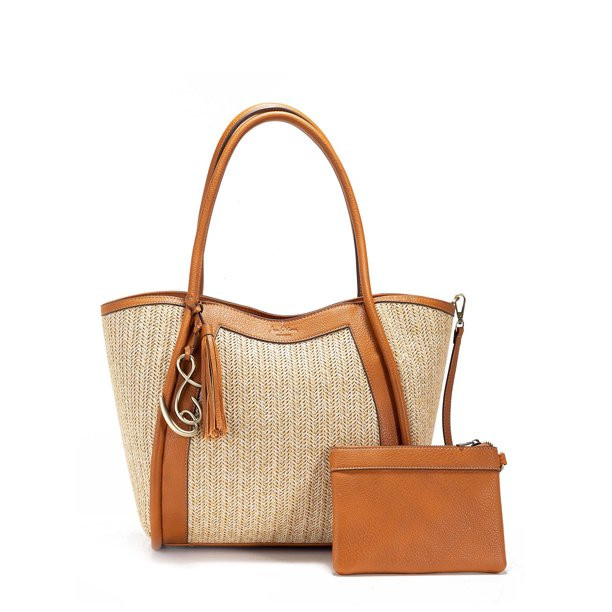 Sam Edelman Women's Neli Tote With Pouch Natural | Walmart (US)