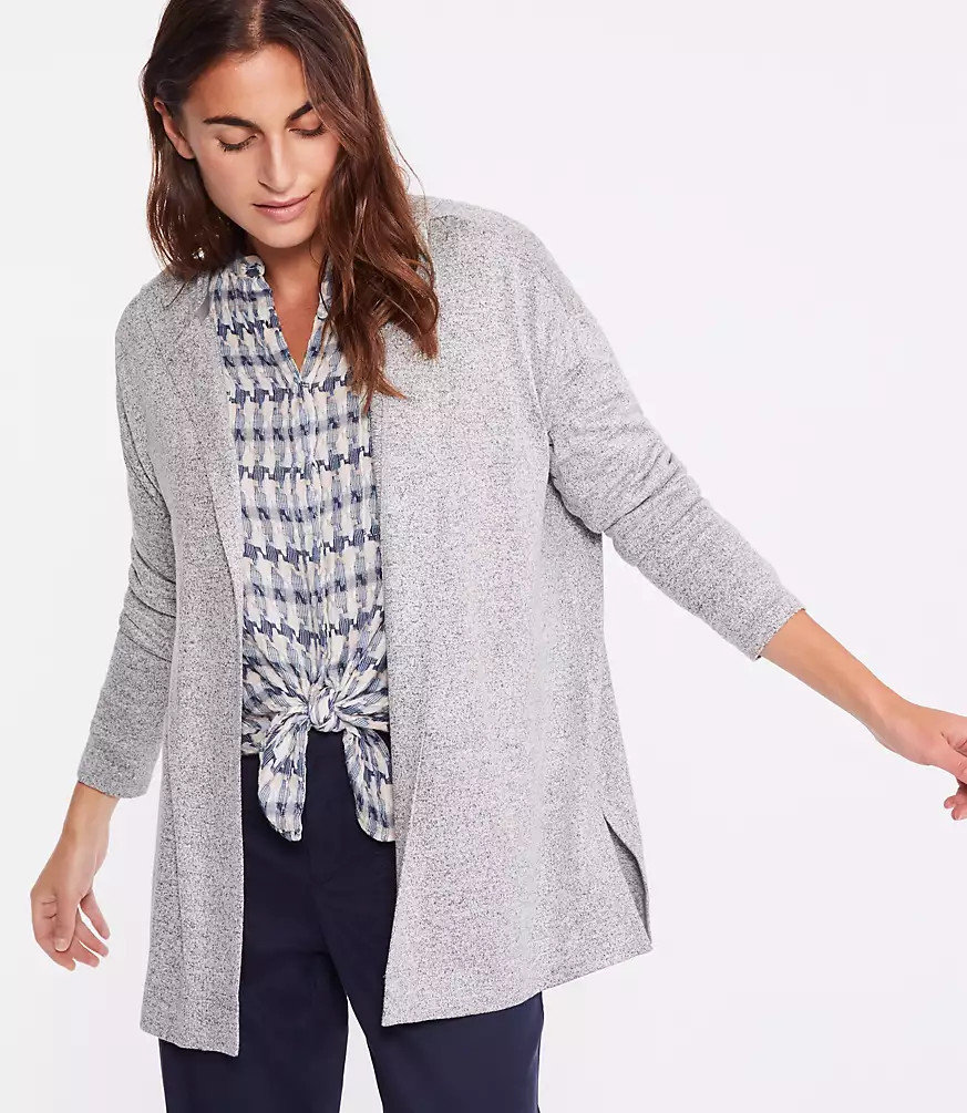 Lou & Grey Open Hoodie | LOFT