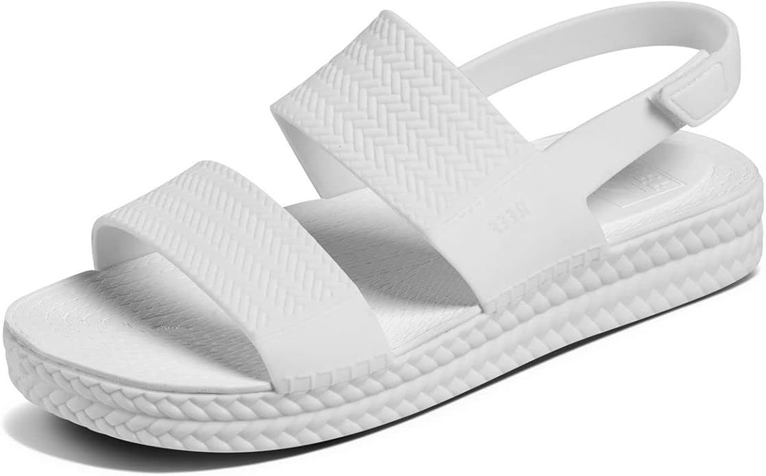 REEF Water Vista Womens Platform Sandal, Water Friendly, Adjustable Velcro Strap | Amazon (US)