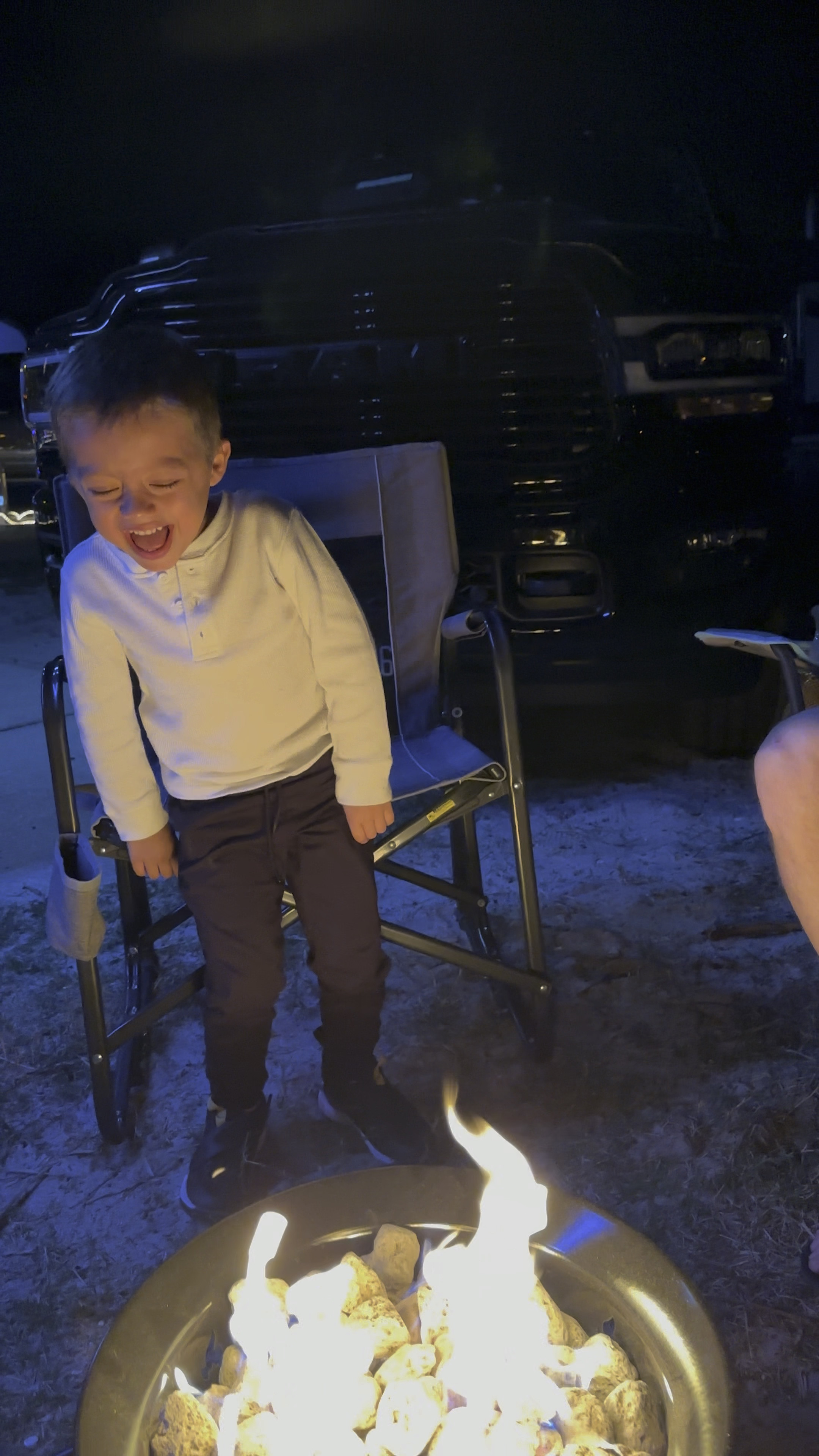 Our favorite camping fire pit and rocking chairs! And we’ve tried many different chairs! Perfect for a night around the fire, whether roasting marshmallows for s’mores or enjoying a cocktail while stargazing! 😍

#LTKSeasonal #LTKtravel #LTKhome