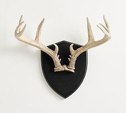 Antler Pendant Wall Art | Pottery Barn (US)