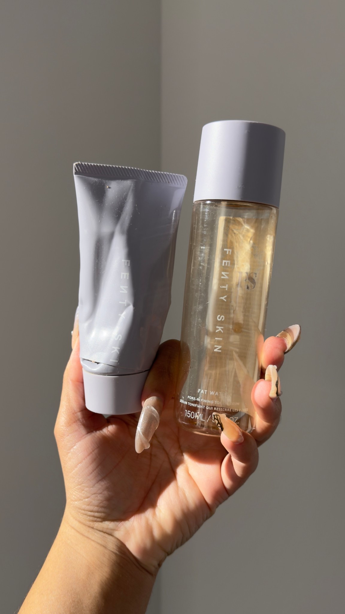 The Fenty skin total start’r bundle is the base of my skin care routine, and I feel like my skin has never looked better. I’ve tried different cleansers over the years, and I don’t think anything works for me the way this does. I use the cleanser, then follow up with the fat water toner serum, and I add another serum to help even my tone and help with dark spots, add my hydra vizor and go! 10/10 for me.

#LTKBeauty #LTKFindsUnder50