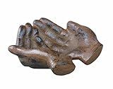 Creative Co-Op HD5974 Cast Iron Hands Dish with Rust Finish | Amazon (US)