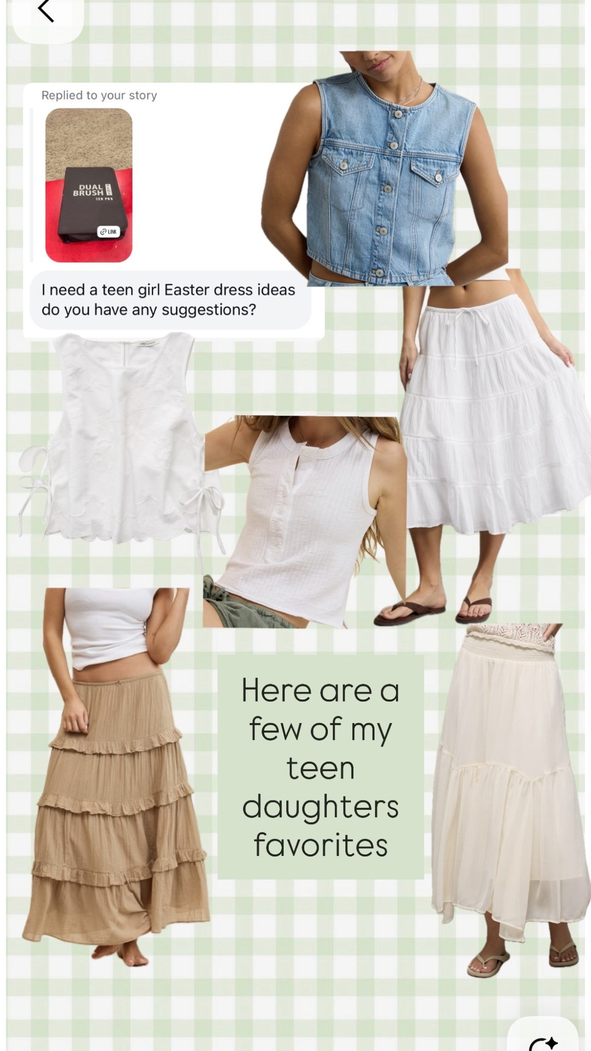 We love American Eagle because they go down to extra small so that makes it really nice for sizing.