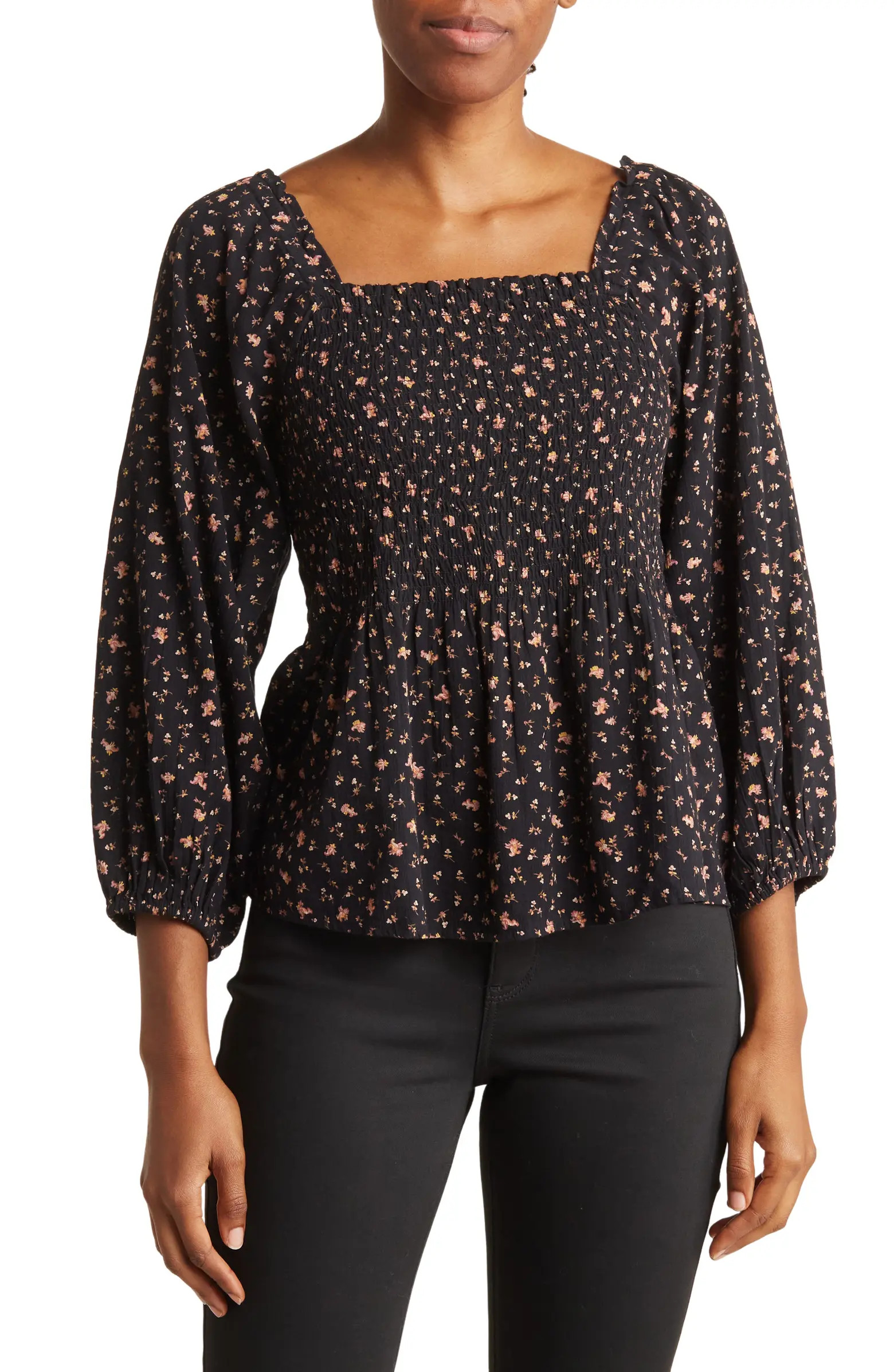 Lucie Floral Print Blouse | Nordstrom Rack