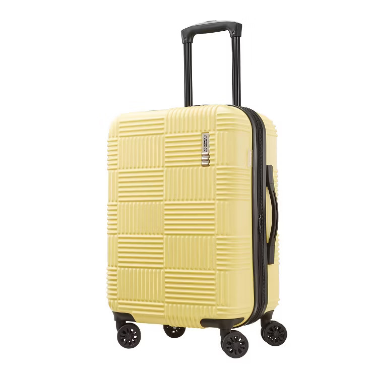 American Tourister NXT Checkered Hardside Carry On Spinner Suitcase | Target