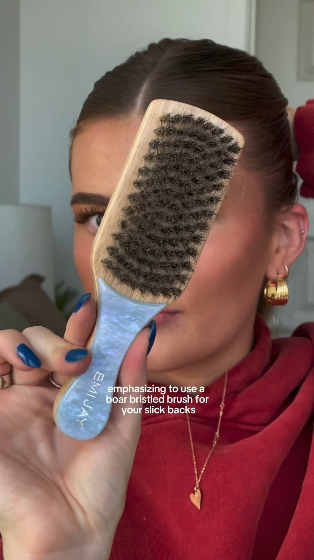 Boar bristled brushes!